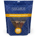ValueBull Collagen Sticks for Dogs, 6 Inch Super Jumbo Chews, Natural Long-Lasting Dog Treats, 25 Count