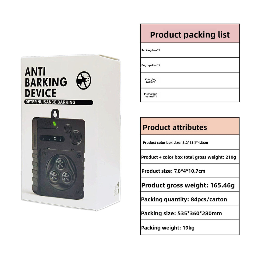 Remote Control Pet Dog Anti Barking Trainer