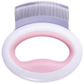 Pet Life ® 'Knuckler' Handheld Travel Flexible Grooming Pet Rake Comb