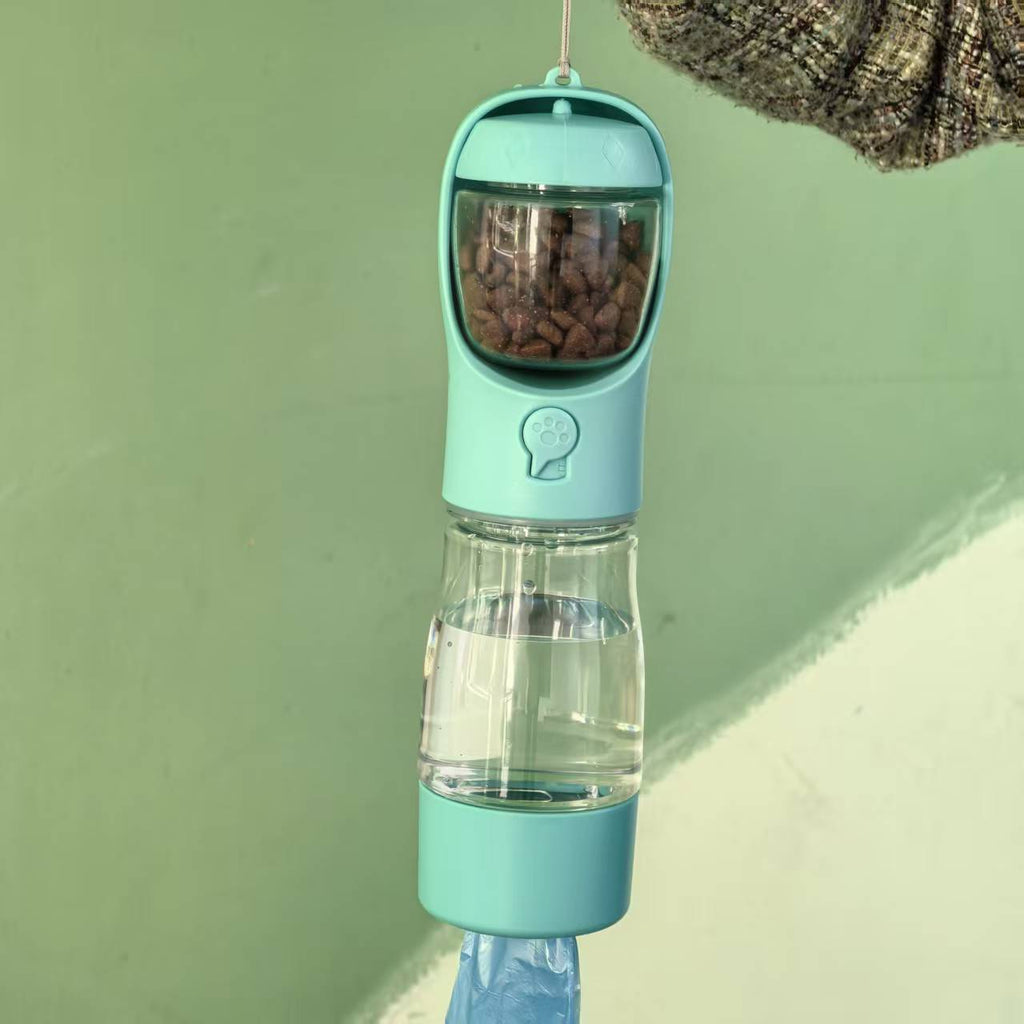Portable 3-in-1 Pet Travel Cup Dog Water and Food Feeder