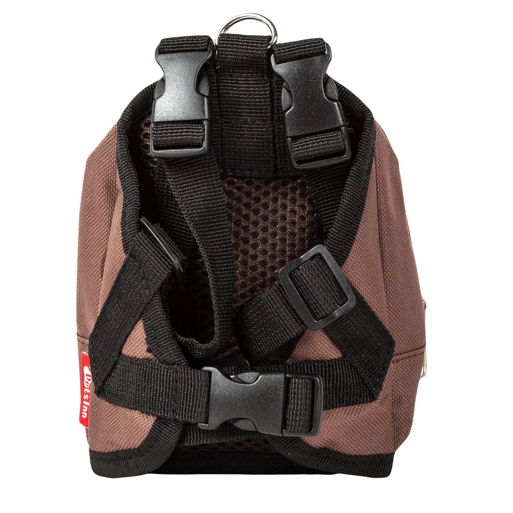 Pet Life ®  'Mooltese' Large-Pocketed Animated Fashion Dog Harness Backpack