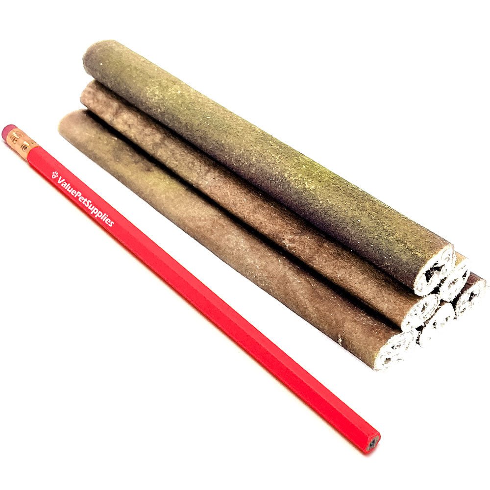 ValueBull USA Collagen Sticks for Dogs, 4-6 Inch Varied Chews, Natural Long-Lasting Dog Treats, 2 Pound