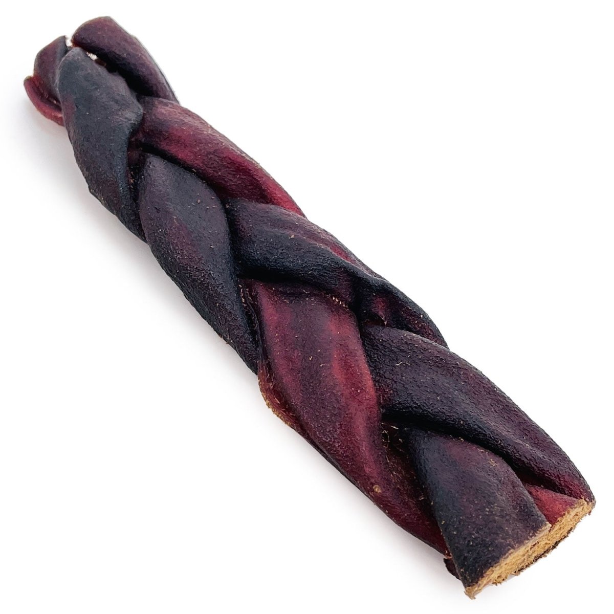ValueBull USA Collagen Braid Beef Large Dog Chews, Thick 6 Inch 25 Count