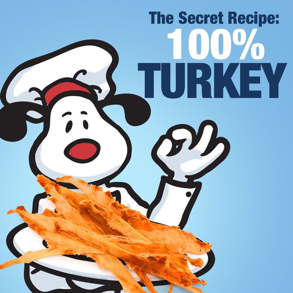 ValueBull USA Turkey Tendons Dog Treats, 8 Ounce